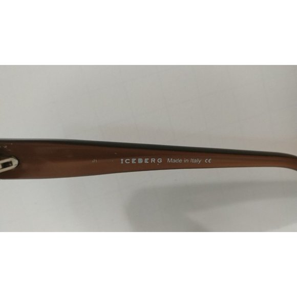 NWOT Authentic Iceberg Mod.527 Col.211 Glossy Bronze Designer Eyeglass/Sunglass - Picture 6 of 6